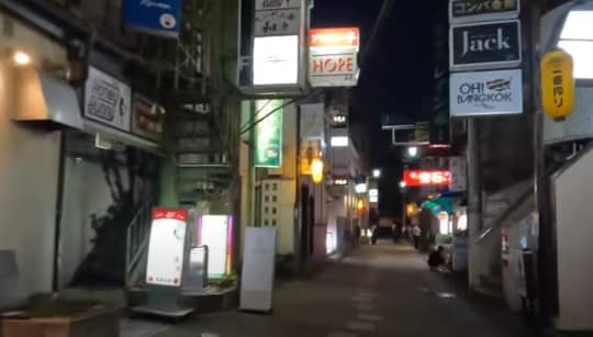 上田市歓楽街
