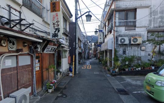 糸川遊歩道付近飲食店