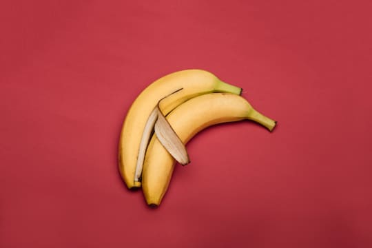 バナナ2本