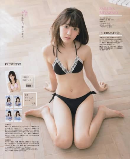 SAKURA(宮脇咲良) おっぱい