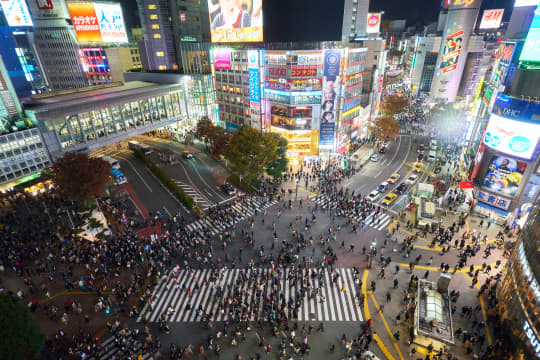 東京の街並み