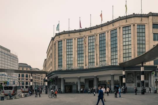 ブリュッセル北駅東口