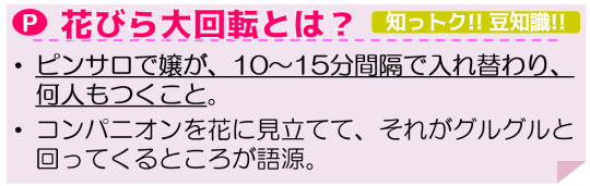 花びら大回転の説明