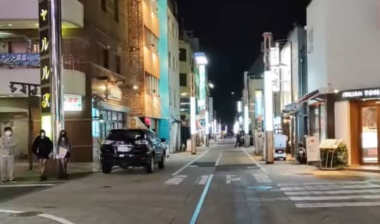 大分都町繁華街