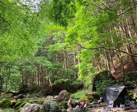 テントサウナ 奥茶屋キャンプ場