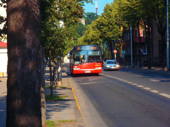 リトアニアの路線バス