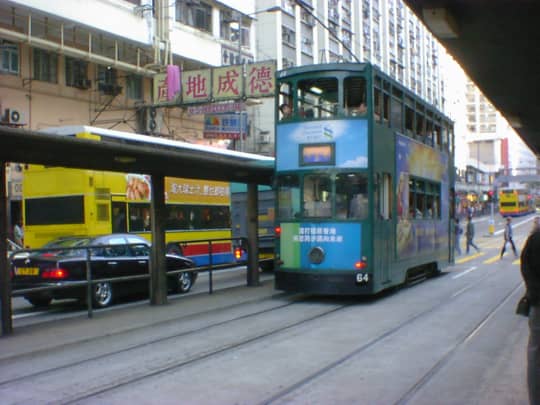 香港のトラム