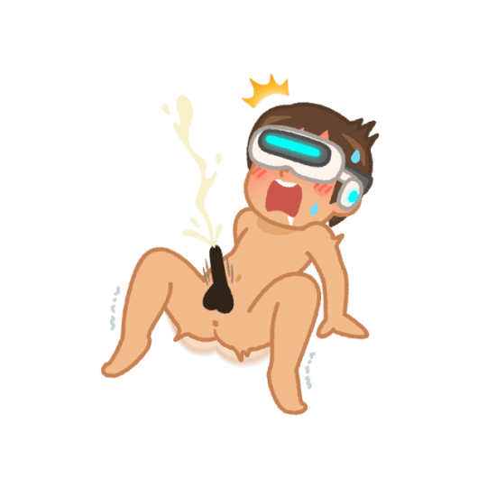 VRオナニーをする男性