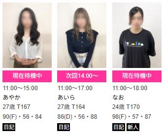 女性一覧