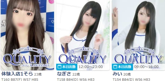 クオリティの在籍一覧