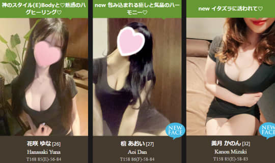 在籍女の子の傾向