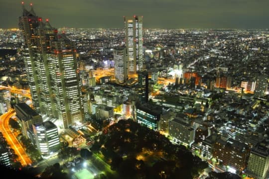 新宿の夜景