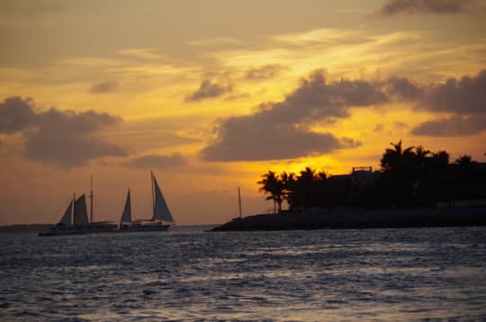 Key Westからの夕日