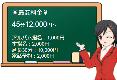 アバンチュールの料金表