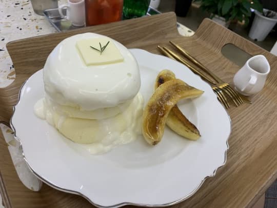 カロスキル東京スフレパンケーキ