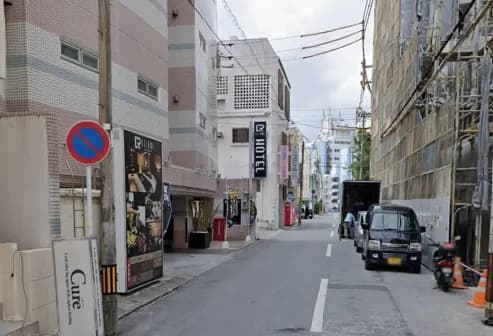 那覇のラブホテル街