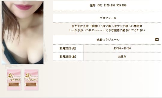 Annex（アネックス）のセラピスト