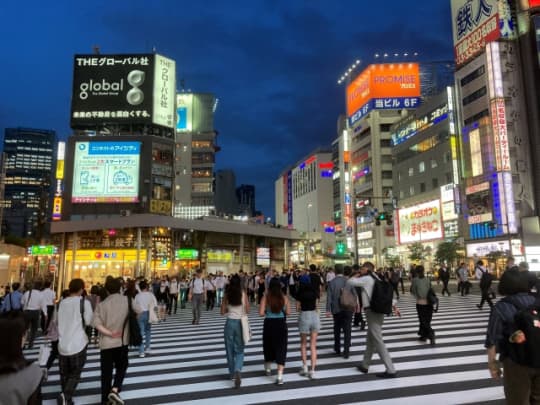 夜の東京