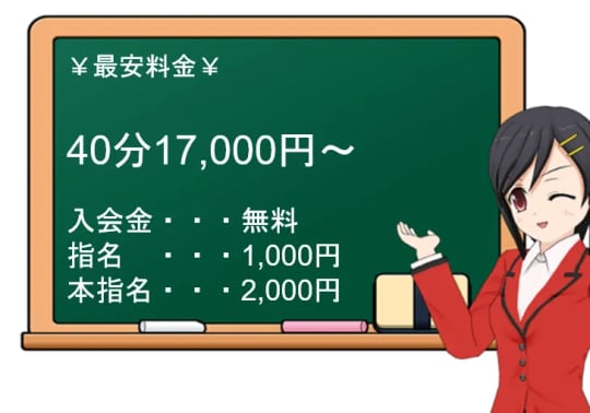 E-girls博多の料金表