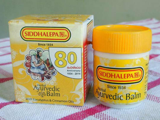 シッダーレパ・ハーバル・アーユルヴェディック・バーム / SIDDHALEPA Herbal Ayurvedic Balm