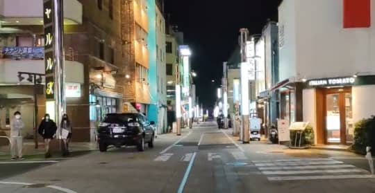 大分駅付近