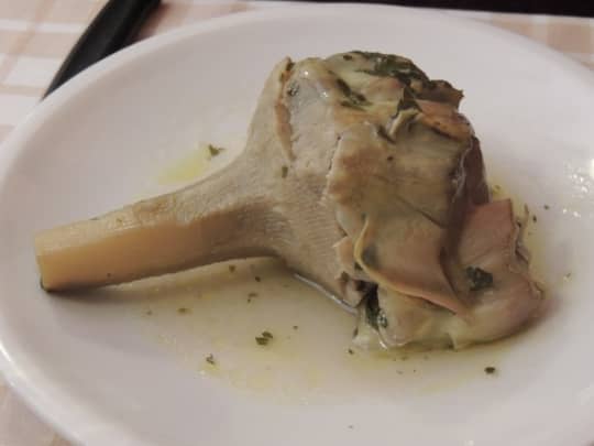 イタリア　カルチョーフィ