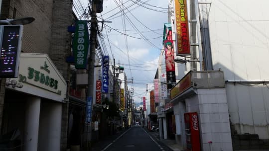 中央街のソープ店舗