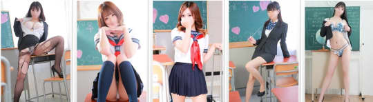 女教師と女子学生
