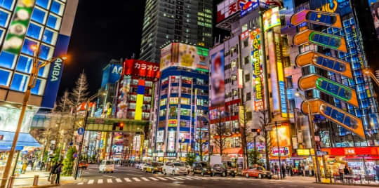 夜の秋葉原