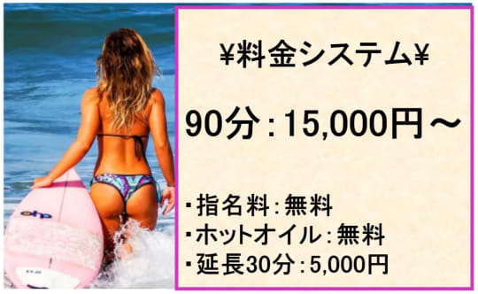 美・セラ極～KIWAMI～の料金表