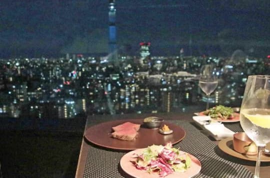 スカイツリービューレストラン簾