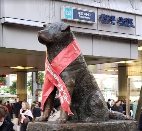 渋谷駅の忠犬ハチ公