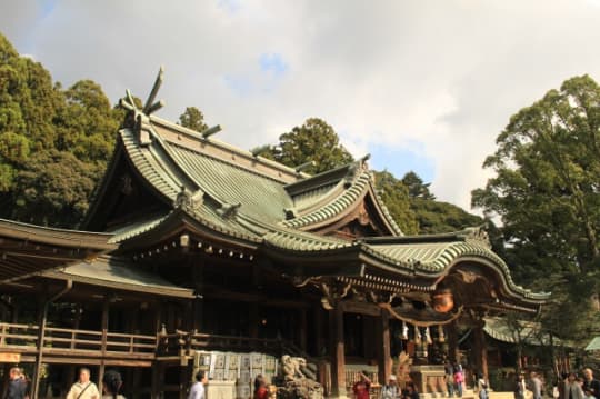 筑波山神社の社殿