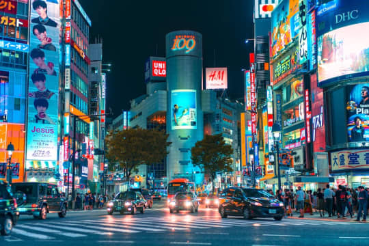 渋谷・夜