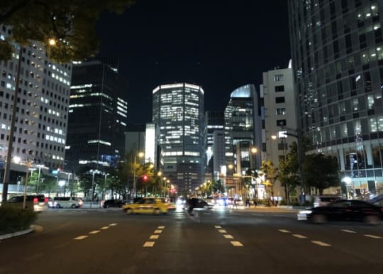 夜の梅田