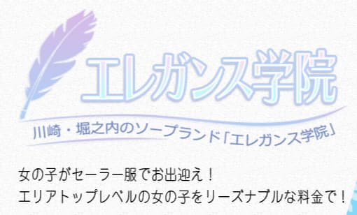 エレガンス学院のHP画像