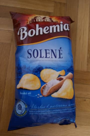 チェコのポテトチップスといえばBohemia