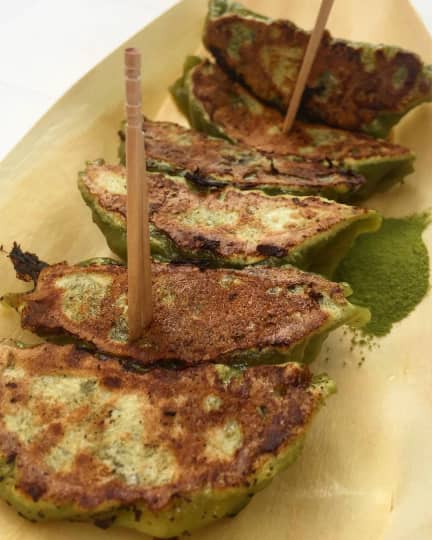 宇治抹茶ぎょうざ