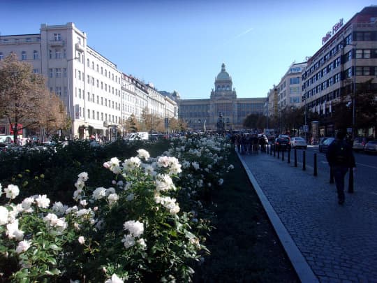 ヴァーツラフ広場