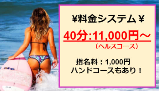 めちゃイケ娘の料金表