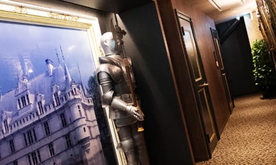 博多ブルーシャトーの店内