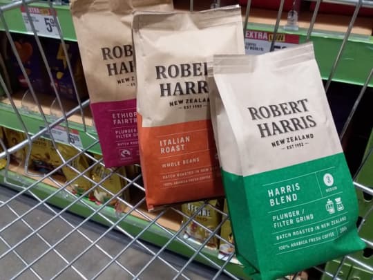 Robert Harrisのコーヒー