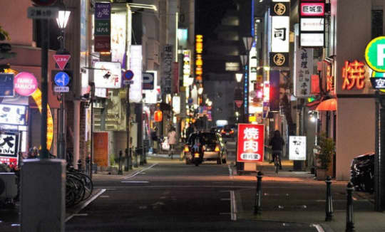 岡山市繁華街