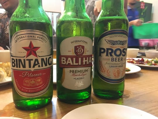 インドネシア　ビンタンビール