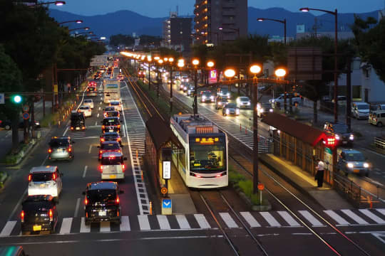 豊橋の街並み