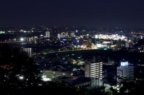 館林の夜景