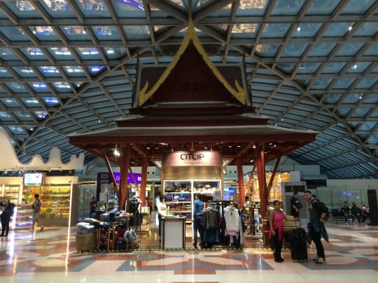 スワンナプーム空港 免税店