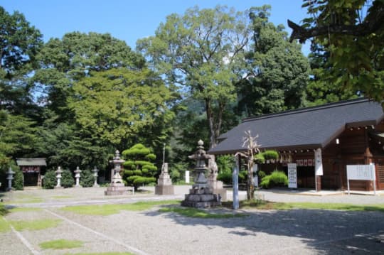 大洲神社　全景