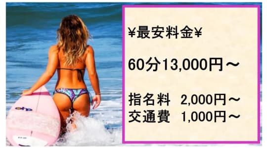 ココイク美女軍団の料金表