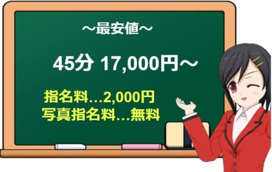 エロティカDXの料金表